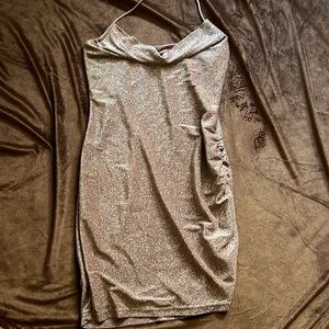 NWOT - Women’s Bodycon Dress - shimmer - size S